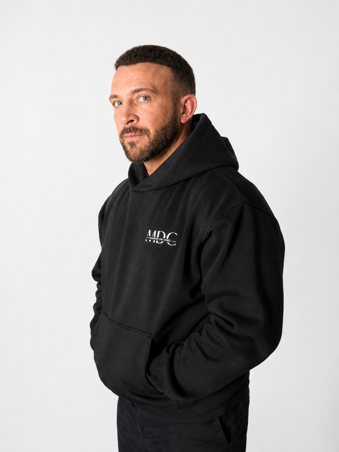 MDC Unisex Signature Hoodie Black /Grey