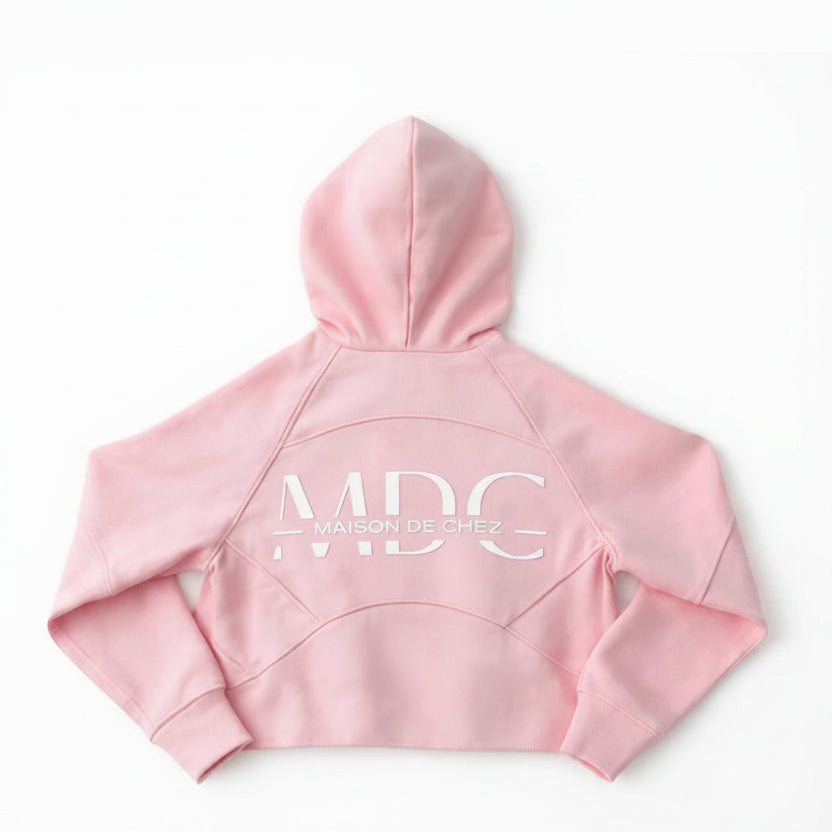 MDC Pink Yoga Half Zip Hoodie